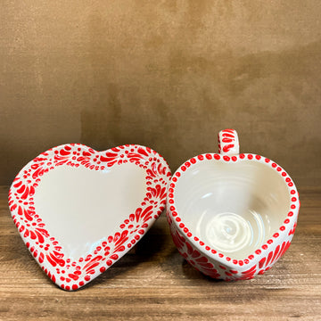 Passion heart Mug and Plate